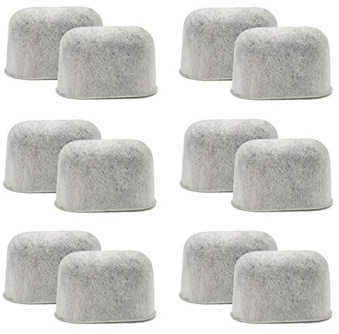 IT'S PURE Replacement Charcoal Water Filters Compatible for Cuisinart Coffee Machines Removes Chlorine, odors and others impurities from Water Set of 12 pack