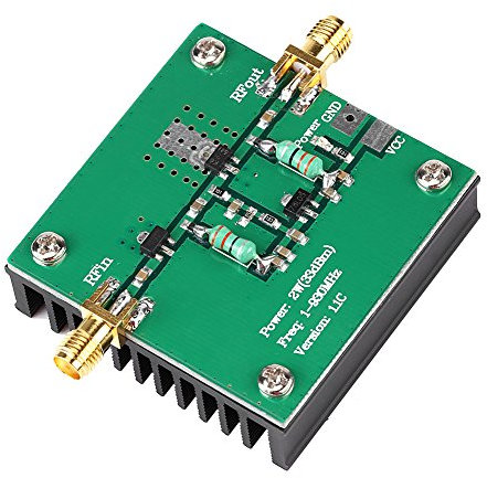 LiebeWH 1-930MHz 2W RF Amplificatore di potenza a banda larga Modulo Amplificatore audio Bluetooth ad alta potenza Scheda per trasmissione radio FM HF VHF