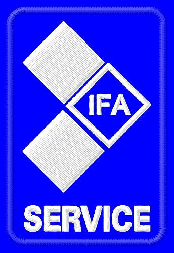Masterpatch Aufnäher für Fans IFA Service Patch DDR Osti Motorrad parche Bordado brodé Patch écusson Toppa ricamata