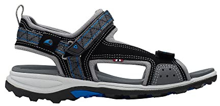Viking SANDOEY Sandals, Black/Royal blue, 32