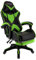 xRace Gaming Stuhl, Bürostuhl, Ergonomischer Pc Stuhl, Gaming Sessel aus Leder mit Lendenwirbelstütze, Verstellbarer Drehbarer, Task Stühle mit Fußstütze und Kopfstütze, Grün