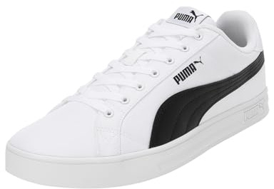 PUMA Smash Vulc Men's White Sneakers, white, 8 UK