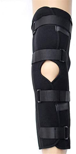 UZIAH Knie Wegfahrsperre, Geeignet Für Schlaf, Volle Beinschiene, Gerade Knieschiene, Unterstützung Für Knie Nach Der Operation Und Wiederherstellung Nach Operationen,M