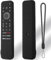 Custodia in silicone per telecomando Sony RMF-TX810U RMF-TX811U RMF-TX910U telecomando, antiurto, antiscivolo, custodia protettiva con cordino (nero)