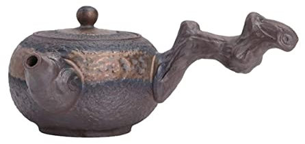 Théière Japonaise Théière en Fonte Chinoise Outil de thé de théière de poignée latérale en céramique chinoise de 230 ml, et décoration de meubles Theiere Fonte Theiere Japonaise