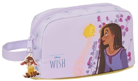 Safta WISH – Porta Colazione Termica, Portatodo, Qualità e Massima Resistenza, Porta Cibo, Ricreo, 21,5 x 6,5 x 12 cm, Colore Lilla, viola, Estándar, Casual