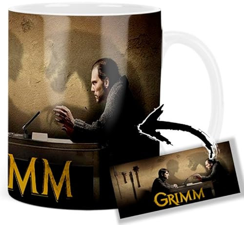 Grimm David Giuntoli Silas Weir Mitchell Tasse Keramikbecher Mug