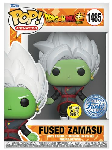 Funko Pop! Dragonball Super Fused Zamasu (leuchtet im Dunkeln) Vinyl-Figur #1485 Special Edition Exclusive Collectibles, 74395
