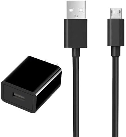 Qnanw 5V Fast Charger Charging Cable Cord Compatible with for Noco Boost Sport GB20GB30GB40GB40HDGB50Pro GB70GB70XLGB150Sport Battery Jump Starter Ac Dc Adapter Power Supply Cord & Micro USB Charger.