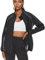 LAZAWG Vêtements de Sudation Sauna Sweat de Femmes Longues Zippés Fitness Sport Exercise