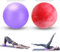 Ballon de Pilates - Petit - 20 cm - Ballon de gymnastique doux pour fitness, entraînement du ventre et des épaules, équilibre et sport - Ballon de yoga antidérapant et super léger - Rose nuageux +