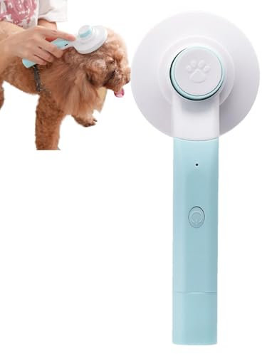 Cat Dog Grooming Brush, selfs Cleaning Cat Grooming Brush, Pet Hair Remover, Pet Cats Shedding Massaging Comb With Nail Grinding Function For Small, Medium & Large Pets Dog Cats