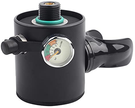 Yuezhongoo Atmungs ventil mit konstantem Druck für Atemschutz geräte, 0,5 l, hochwertiges Aluminium Legierung Material