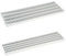 Griglia Ricambio per Canaletta Drenaggio Acqua Piovana - Grigliato modulare per canalina in Plastica 13x50 e 20X50 - Antiscivolo Antitacco - Grigio chiaro - Made in Italy (CM 13X50X2, N° 3 GRIGLIE)