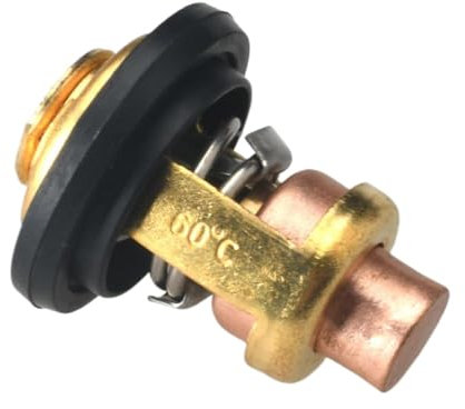 IJOSADON 1 PCS termostato Compatibile con 4 Tratto 40 50 60 80 Modelli Motore Esplosivo da 100 CHP 66M-12411-00 66M-12411-01 66M-12411-0