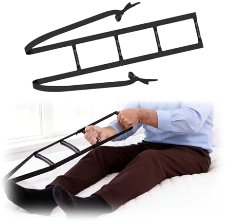 tintoke 2 Meter,Verstellbare Bettleiter,Bettleiter,Verstellbare Bett Strickleiter,Schwangere Bettleiter Aufrichthilfe,Bettleiterhilfe,geeignet für ältere Menschen,Patienten und behinderte Menschen