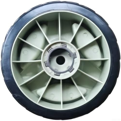 42810VJ9000 734 Rear Replacement Wheels for Honda HRU Series Lawn Mowers with Rubber Tires and Smooth Rotating Double Ball Bearings (1 rear wheel)