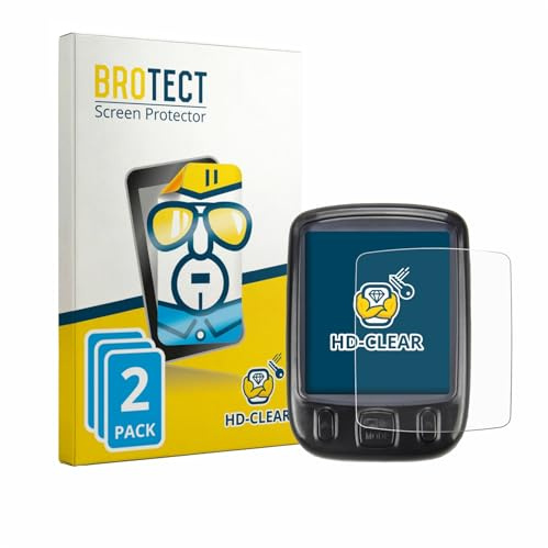 BROTECT 2 Stück Schutzfolie für ZMCVOE Bike Computer digital Displayschutz Folie Made in Germany, Ultra-Klar