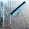 YORKING Floor Squeegee Professional Water Squeegee, 38cm Rubber Blade With Adjustable 50 Inch Long Handle Rotatable 180° For Wet Room Window Cleaner Kitchen Bathroom Shower Floor Wiper Garage, Blue