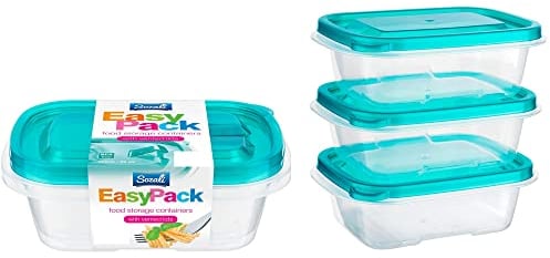 Pack of 12 – Premium Airtight Food Storage Containers with Lids – Reusable Leakproof Microwave Freezer Dishwasher Safe - Meal Prep Lunch Boxes with Lids (Vented Lids 750ml Each | 12 Pcs Set)