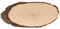 Bütic Holzscheibe Esche oval B-Ware - Rindenscheibe Baumscheibe geschliffen Holzbrett, Brettgröße:ca. 80cm lang