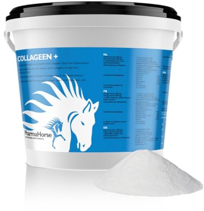 PharmaHorse Kollagen | ausgewogene Mischung | 100% dopingfrei | Humanqualität | 100% frei von Zuckerzusätzen | 1000 Gramm