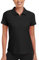 AjezMax Women's Short Sleeve Polo Shirts Lady-fit Casual Summer UPF50+ Sports Golf Work Tee Tops Black M