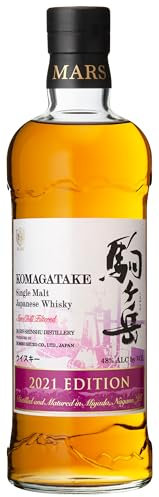 MARS - Komagatake Shinshu Aging Edition 2021 - Single Malt Whisky - 48% Alcool - Origine : Japon/Honshu - Notes de Vanille & de Miel - 70 cl