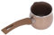 Olla Para Derretir Mantequilla Calentador De Mantequilla, Mini Cafetera De Leche De 8 Cm, Sartén De Leche Antiadherente Con Mango Cacerola De Aleación De Aluminio Olla Para Café Mantequilla (brown)
