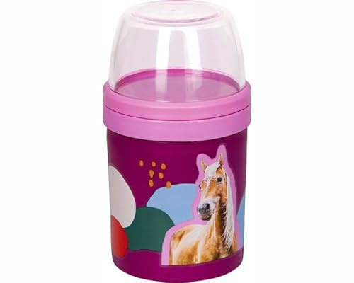 Die Spiegelburg Horses MUESLIBECHER Fuchsia