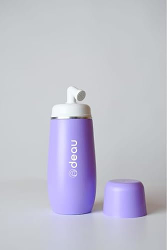 Bidet portable rétractable 400 ml ODEAU – Hygiène intime nomade, post-partum & voyage – Sans BPA, étanche, discret – Avec tige déployable – Idéal toilettes publiques, utilisation voyage, enfants.