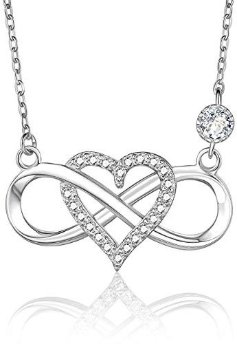 Aventia Infinity Heart Necklace