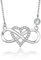 Aventia Infinity Heart Necklace