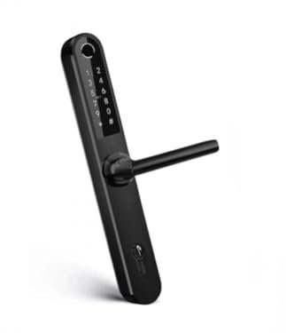 BOT Elektronisches Türschloss, SMART Lock Doorknob,92 mm TTlock, Bluetooth, Smart–Schloss mit Fingerabdruckleser