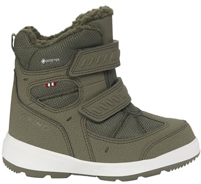 Viking Toasty Warm GTX 2v, Equestrian Boot Unisex-Bambini, Oliva, 22 EU