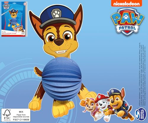 TIB Heyne 40435 - Laterne Paw Patrol, Polizei Hund Chase, für Sankt Martin, Kinder Laternenumzug