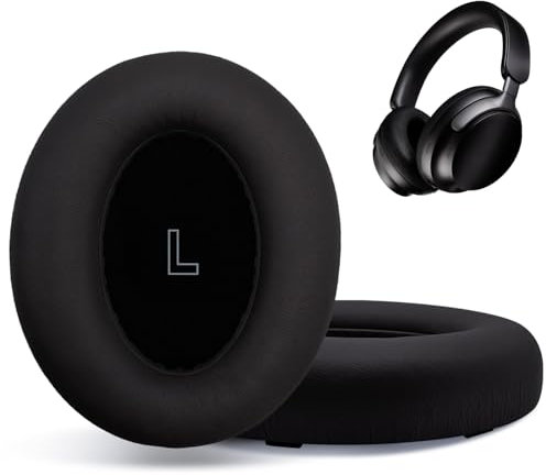 Replacement Ear Pads for Bose Quiet Comfort(QC) Ultra Wireless Headphones, Headphones Ear Cushions, Ear Cups Cover Repair Parts.Black