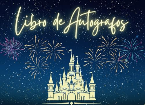 Libro de Autógrafos: Un álbum divertido para niños: recoger firmas de los personajes en tu parque temático favorito