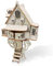 TRACYE Cabane dans Les Arbres Puzzles 3D en Bois,Kit de Modélisme Construction Casse Tête,Jouets de Bureau Construire pour Adultes Adolescents