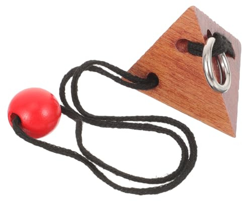 GALPADA Holz Entspannendes Entsperrspielzeug Gehirntraining Holzspielzeug Pädagogisch Erwachsene Geduldsspiel Geschenk