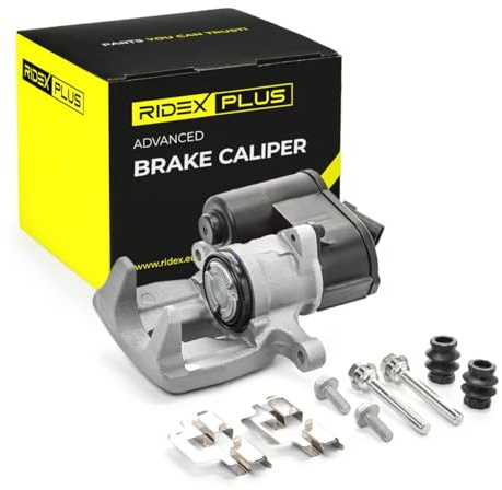RIDEX PLUS 78B0104P Bremssattel Bremszange Hinten Links Kompatibel mit VW TIGUAN 5N 5N0615403