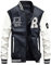 Vogstyle Herren Winterjacke Bomberjacke Fliegerjacke Freizeit Reißverschluss Jacken Mantel White M