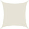 AMANKA UPF50+ Toldo UV - 2x2 m Cuadrado Poliéster Hidrófugo - Vela de Protección Solar Beige