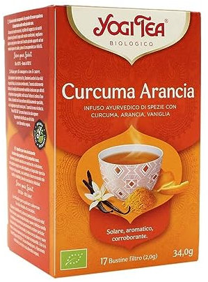 Infusión de Cúrcuma y Naranja 17 bolsitas infusoras de 2g