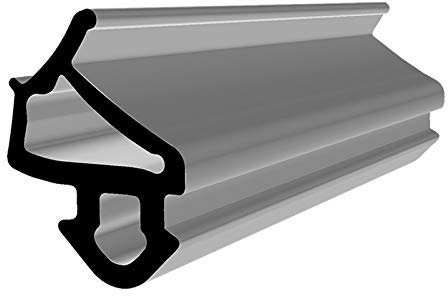 Horivert Fensterdichtung S-1127 schwarz 35m Gummidichtung Tür Balkon Dichtungsband Oberlicht Scheibe Luftzugstopper PVC Fenster Kunststofffensterdichtungen