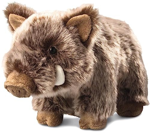 MiniFeet Wildschwein Nicolo - Dein wilder und hochwertiger Kuschelkumpel - ein süßes Geschenk für Kinder und Erwachsene
