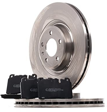 RIDEX Bremsenset Vorne 345mm Bremsscheiben und Bremsbeläge für AUDI A6 Avant (4G5, 4GD, C7) Belüftet