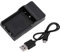 Station de Charge de Batterie, Chargeur de Batterie Port USB Noir pour Olympus BLS1/BLS5/BLS50