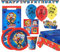 Amscan 9050 0364-66 Set de fête Paw Patrol 56 pièces Vaisselle jetable & Décoration Chien Héros Animal Anniversaire Enfant Fête à thème