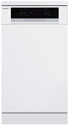 Daewoo lavavajillas DA1D5SW0ES, 45 cm Libre Instalació, Color Blanco, 5 programas, 10 Cubierto,s Clase E
